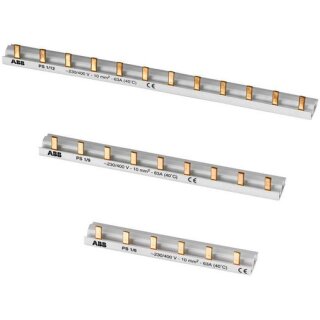 ABB PS1/10/30 PS1/10/30 Phasenschiene 1Ph.,10Pins,30qmm