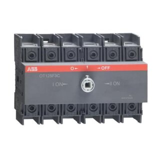 ABB OT125F3C OT125F3C Lastumschalter 3-polig 125A o....