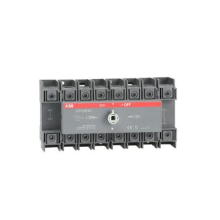 ABB OT125F4C OT125F4C Lastumschalter 4-polig 125A o. Griff u. Welle