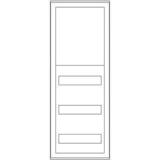 ABN SP15RK032 Wandgehäuse IP54 SK2 schutzisoliert...