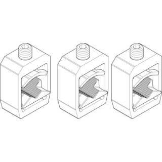 ABN XASRK22 Rahmenklemme NH2/3 (Set 3 St)