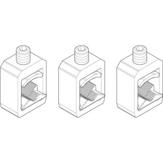 ABN XASRK12 Rahmenklemme NH1 (Set 3 St)