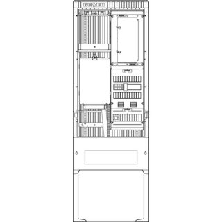 ABN SZ175ZL1505 Zähleranschlusssäule 1...