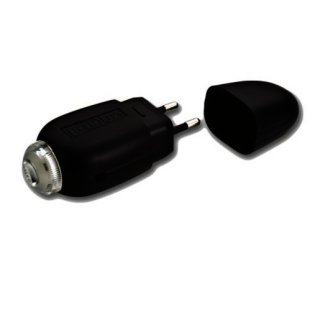 AccuLux 405281 AccuLux - LED 2000, 230 V, schwarz, in bedr. Faltschachtel