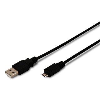 ASSMANN AK-300127-018-S USB Anschlusskabel, Typ A - micro...