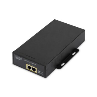 ASSMANN DN-95107 Gigabit Ethernet PoE++ Injektor, 802.3at Stromversorgung:4/5(+),7/8(-) u 3/6(+),1/2(-),95W