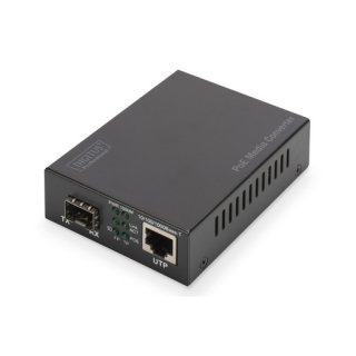Assmann DN-82140 Gigabit Ethernet PoE+ Medienkonverter,...