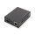 Assmann DN-82140 Gigabit Ethernet PoE+ Medienkonverter, SFP SFP offener Slot, 802.3at, 30W, ohne SFP Modul