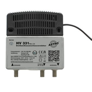 Astro HV 331 1 GHz Breitbandverstärker 33 dB / 100...