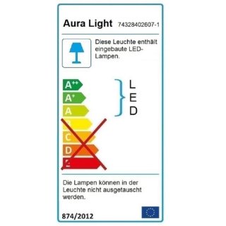 Aura Light Opuz D400 21W-840 Sensor Aufbauleuchte