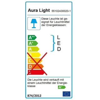 Aura Light Areza PC 2xUltiLED 23W-840 Dali Feuchtraumleuchte