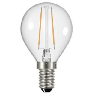 Aura Light LED D45 Classic 4,0W-827 E14 LED Filament Tropfenform