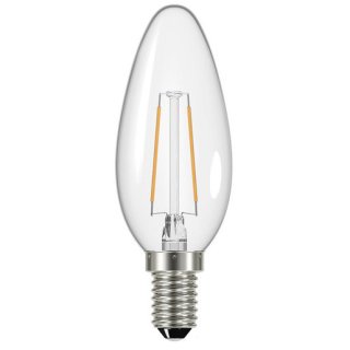 Aura Light LED B35 Classic 4,0W-827 E14 LED Filament...