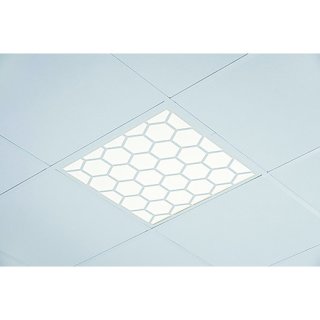 Aura Light Decorative Grid Hexagon 595x595 Dekorative Einlage
