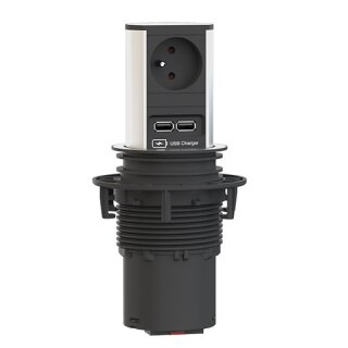 BACHMANN 928020 ELEVATOR 1xUTE 1xUSB Charger Strom 2,0m...