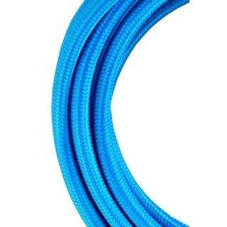 Bailey 139681 Textile Cable 2C Blue 3m