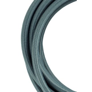 Bailey 139674 Textile Cable 2C Grey 3m