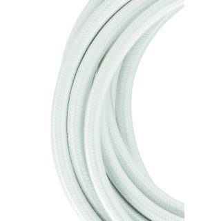 Bailey 139673 Textile Cable 2C White 3m