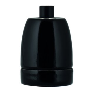 Bailey 139706 Lampholder Porcelain E27 Black