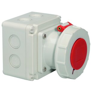 BALS 110565 Wandsteckdose Quick-Connect TE 16A 5p 400V...