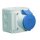 BALS 110541 Wandsteckdose Quick-Connect 16A 3p 230V 6h, IP44