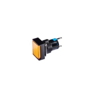 Barthelme 58510212 LED-Signalleuchte rechteckig, 16mm...