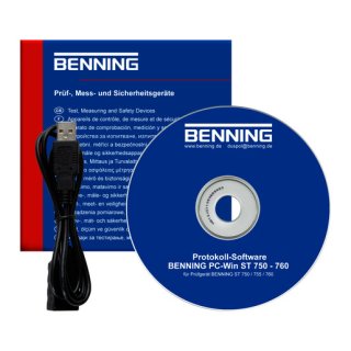 BENNING Software  PC-WIN ST 750-760 Software zur...