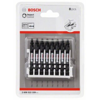 BOSCH 2608522339 Doppelklingen Schrauberbit-Set Impact...