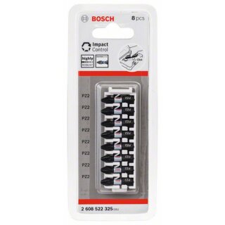 BOSCH 2608522325 Schrauberbit-Set Impact Control,...