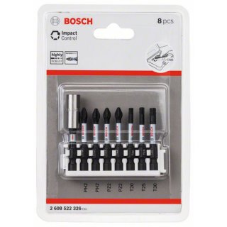 Bosch Professional 2608522326 Schrauberbit-Set Impact...