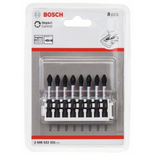 BOSCH 2608522331 Schrauberbit-Set Impact Control,...