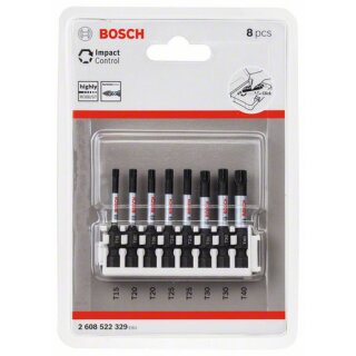 BOSCH 2608522329 Schrauberbit-Set Impact Control,...