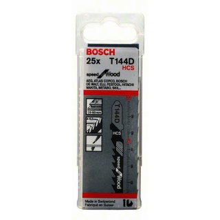 Bosch Professional 2608633625 Stichsägeblatt T 144 D...