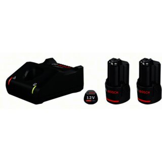 BOSCH STARTER-SET+GAL Akku Starter-Set: 2 x GBA 12 Volt,...