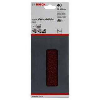 Bosch Professional 2608605294 Schleifblatt C430, 93 x 230...