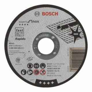 Bosch Professional 2608600545 Trennscheibe gerade Expert...