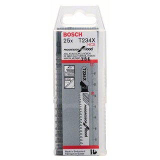Bosch Professional 2608633524 Stichsägeblatt T 234 X...