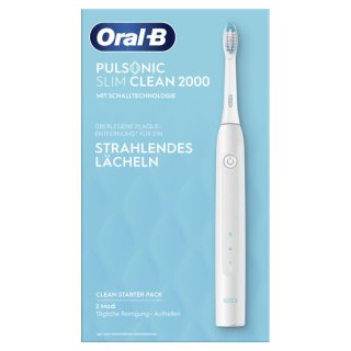 Braun Pulsonic Slim Clean 2000 White Oral-B Pulsonic Slim...