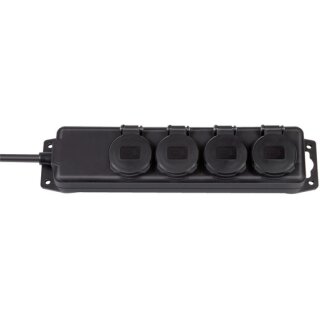BRENNENSTUHL 1159960 Steckdosenverteiler IP44 4-fach...