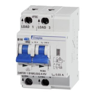 Doepke DAFDD 1 B16/0,03/2-A Doepke Brandschutzschalter...