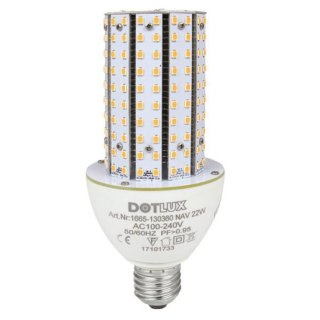 Dotlux 1665-221360 LED-Strassenlampe RETROFITnav E27 18W...