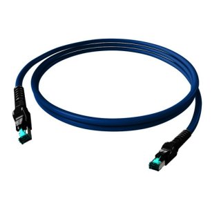 Easylan CP1OBMSMS0010 VarioBoot Patchkabel Kat.6A (ISO/IEC) geschirmt blau 1,00m
