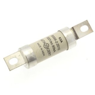 Eaton Electric 63AMP 500V a.c. BS88 REF A3 gG FUSE...