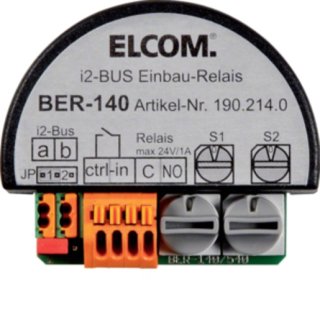 Elcom 1902140 BER-140 Schaltrelais+Eing. 1f UP i2Audio