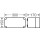 Hensel Mi 0100 Mi-Leergehäuse, Einbaumaße 275x125x146mm, transparenter Deckel