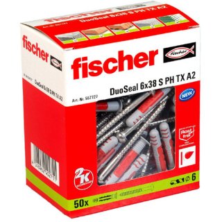 Fischer 557727 DuoSeal 6x38 S A2
