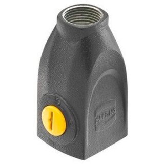 HARTING 11200031401 Han-Yellock 10 hood M25 top entry