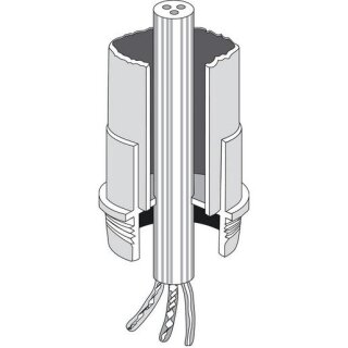 Hensel EDR 40 Einsteck-Rohrstutzen IP 65,...