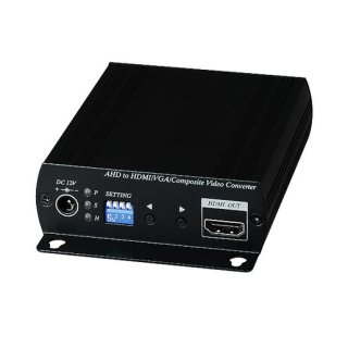 Indexa AHDMI02 AHD-Converter auf HDMI- und VGA-Signal...