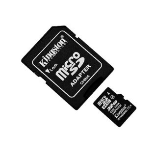 Indexa SDKARTE 32GB microSDHC Karte 32GB Class 4 mit Adapter